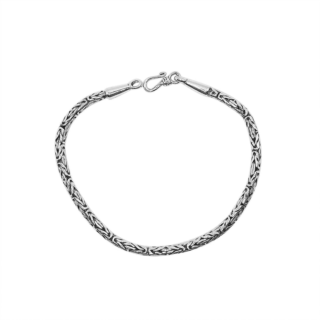AB-1000-S-2.5MM-7.5" Sterling Silver Bracelet Jewelry Bali Designs Inc 