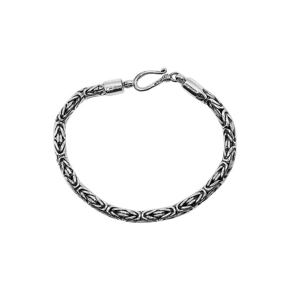 AB-1000-S-4MM-7" Sterling Silver Bracelet Jewelry Bali Designs Inc 