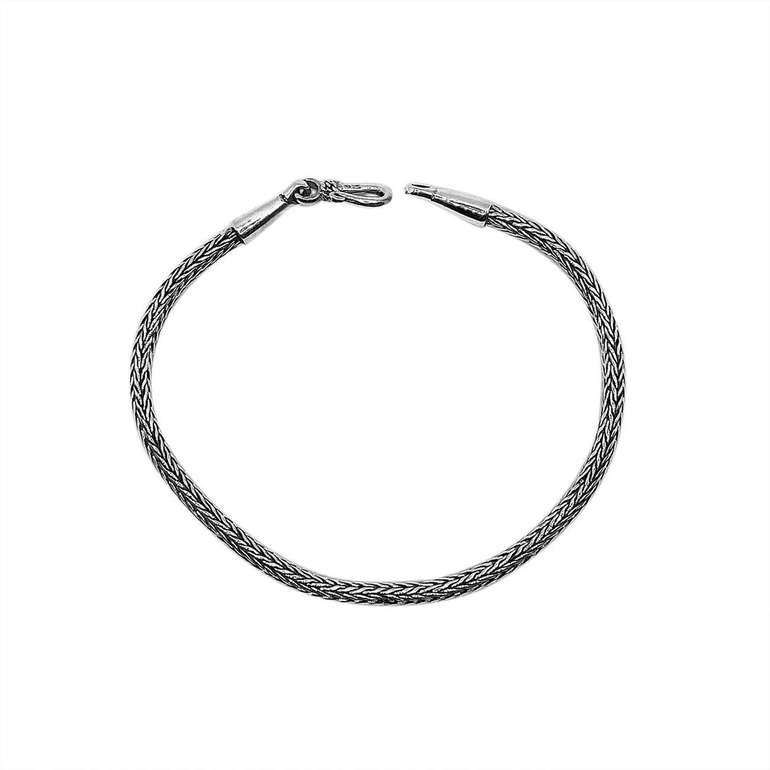 AB-1001-S-2.5MM-8.5" Sterling Silver Bracelet Jewelry Bali Designs Inc 