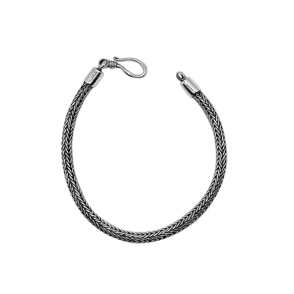 AB-1001-S-3MM-7.5" Sterling Silver Bracelet Jewelry Bali Designs Inc 