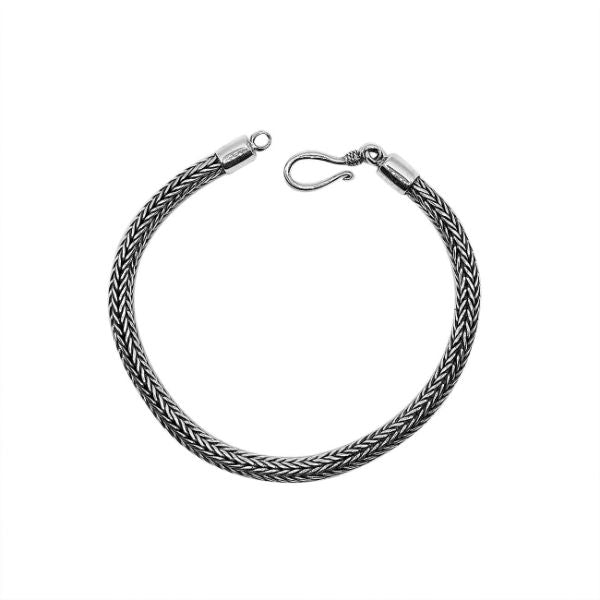 AB-1001-S-4MM-7" Sterling Silver Bracelet Jewelry Bali Designs Inc 