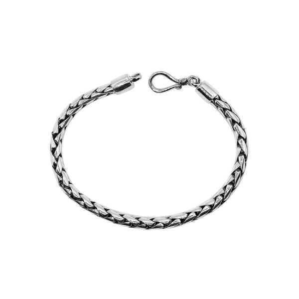AB-1002-S-4MM-7.5" Sterling Silver Bracelet Jewelry Bali Designs Inc 