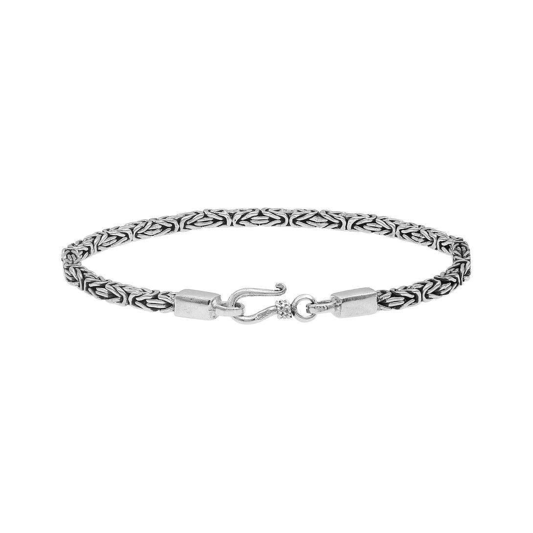 AB-6320-S-2.5MM-7.5" Sterling Silver Box chain Bracelet Jewelry Bali Designs Inc 