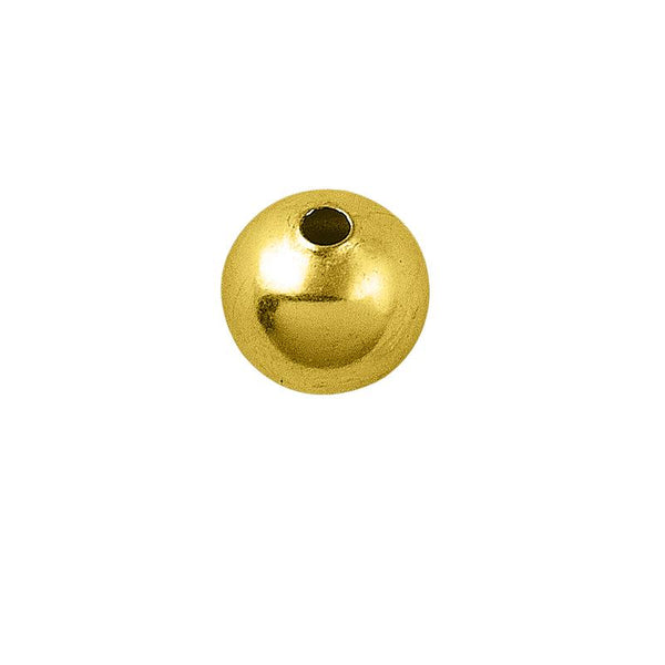 SBG-100-16MM 18K Gold Overlay Seamless Bead Beads Bali Designs Inc 